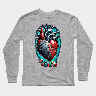 Charged Heart Long Sleeve T-Shirt